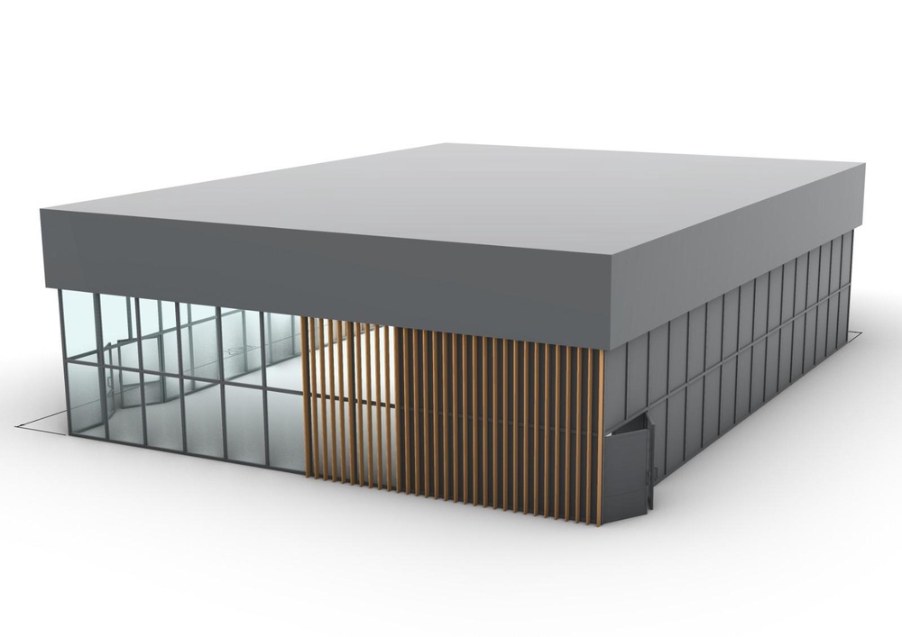 Современный павильон «URBAN LOFT» 30 м²